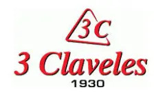 Cuchillos Tres Claveles 5pz.+ Tijera 1pz.+ Taco Madera Unibl - Imagen 2