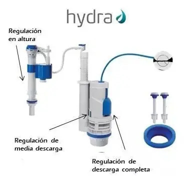Repuesto Universal Cisternas Mochila Doble Accionamiento - Imagen 2