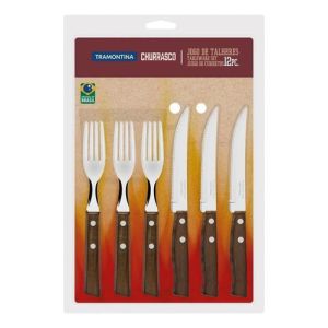 Juego De Cubiertos Tramontina Tradicional De Mesa 12 Piezas