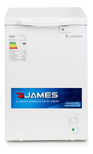 Freezer Horizontal James 99 Lts Fhj 100 Inverter Ehogar Color Blanco - Imagen 2