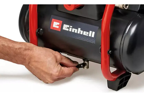 Compresor Inalámbrico Einhell Te-ac 36/150 6 Lts 8 Bar Color Rojo - Imagen 3