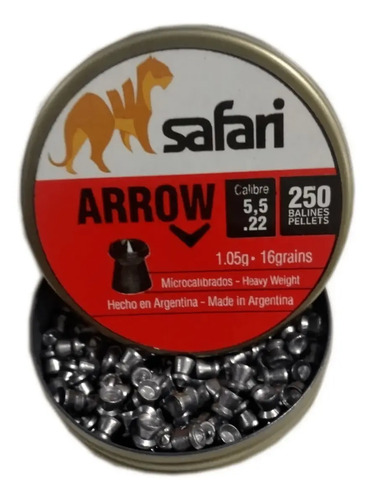 Chumbos Safari Arrow 5,5 - Imagen 2