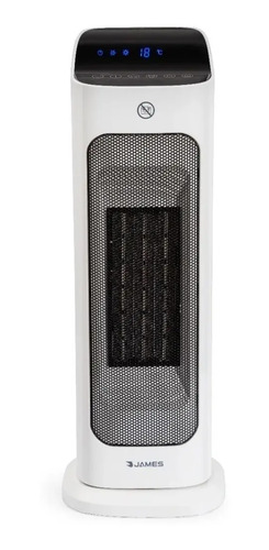 Caloventilador James Torre Cvtt200-ptc Eléctrico Para Baño Blanco