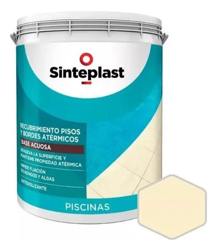 Recubrimiento Pintura Pisos Bordes Atérmicos Piscinas 10lts