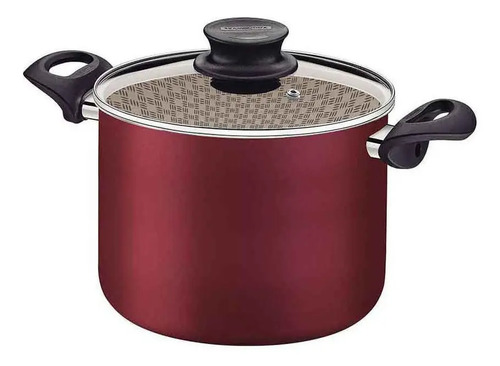 Olla Tramontina Teflon 22 Cm 6 Litros Antiadherente Paris Ro