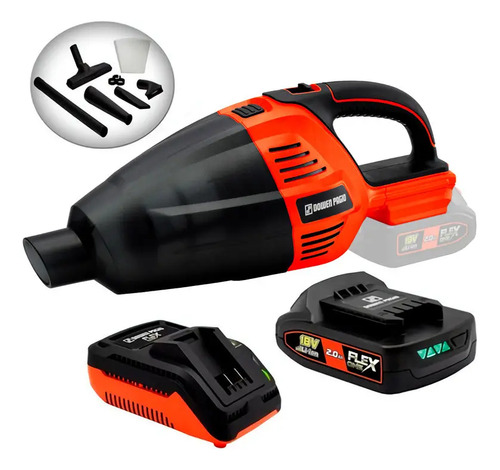 Aspiradora De Mano Portatil 18v Dowen Pagio+batería+cargador