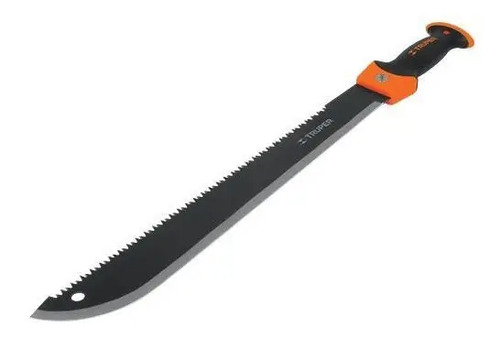 Machete Sierra Doble Filo 18 Pulgadas De Hoja Truper Mach-18