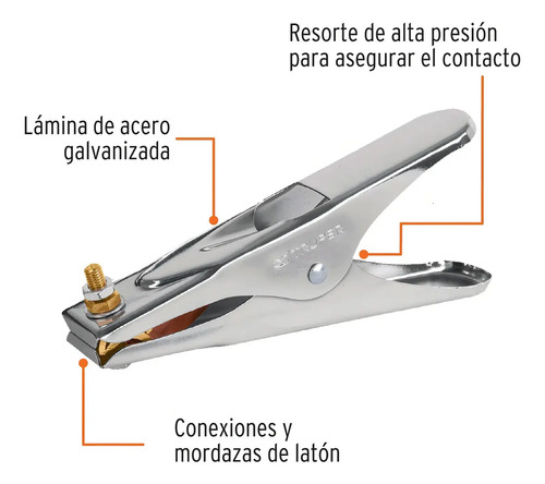 Pinza Tierra 500 14235 4 Pz - Imagen 2