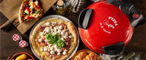 Horno De Mesa Eléctrico Ariete Horno De Pizza Rojo 220v - Imagen 8