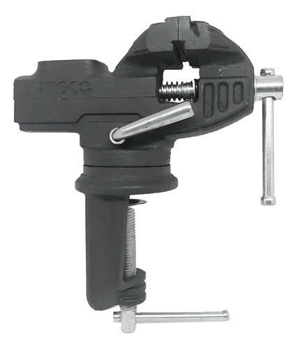 Morsa De Banco Mesa 60mm Ingco Hbv082 Giratoria Joyero - Imagen 3