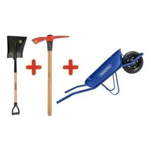 Kit Tramontina Carretilla + Pico + Pala