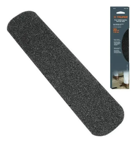 Cinta Tiras Antideslizante Negra 50 X 23mm Truper Kirkor