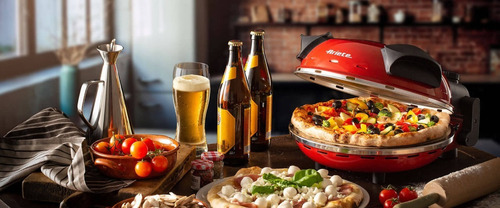 Horno De Mesa Eléctrico Ariete Horno De Pizza Rojo 220v - Imagen 7