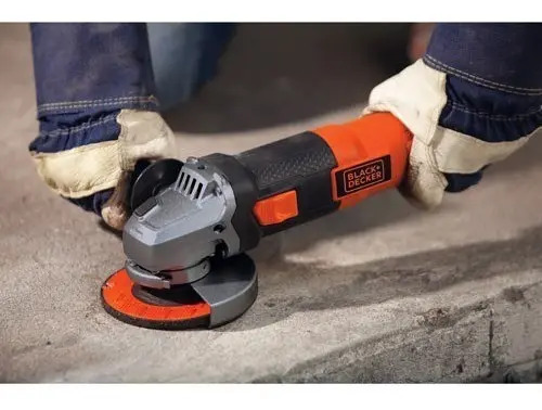 Amoladora Angular Black+decker G720 De 60 hz Color Naranja 820 w 220 v + Accesorio - Imagen 6