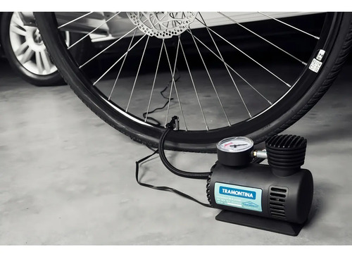 Mini Compresor De Aire Eléctrico Portátil Tramontina 42330/001 50w Negro - Imagen 8