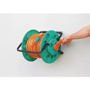 Carro Enrollador Soporte Manguera Para 60 Mts Tramontina - K