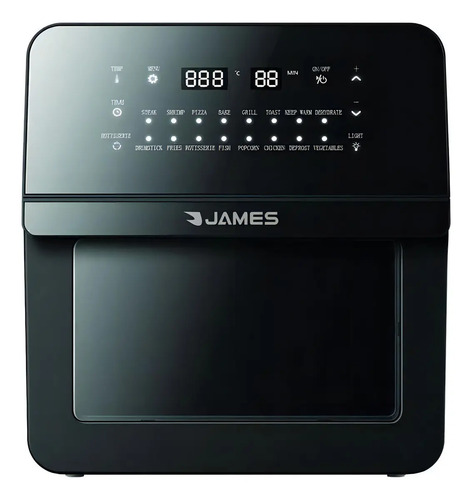 Freidora Sin Aceite James 16 Lt Fj-af 16 Negro 50