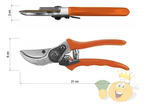 Kit Jardin Tramontina Tijera, Rastrillo, Escobilla, Regalos - Imagen 3