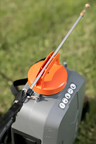 Fumigador Aspersor Pulverizador 12 Lt 18 V Litio Gladiator Gris/naranja - Imagen 2