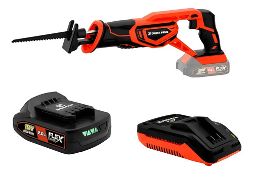 Sierra Sable + Bateria 18v Dowen Pagio Flex One Madera Metal