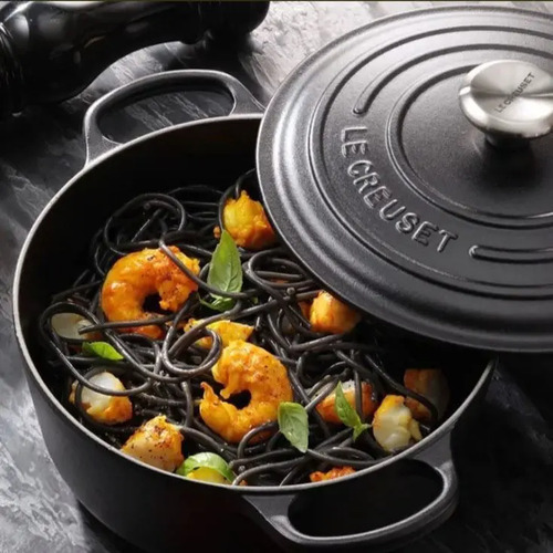 Olla Hierro Redonda Negra Coccote 20cm Le Creuset Gtia De Po - Imagen 2