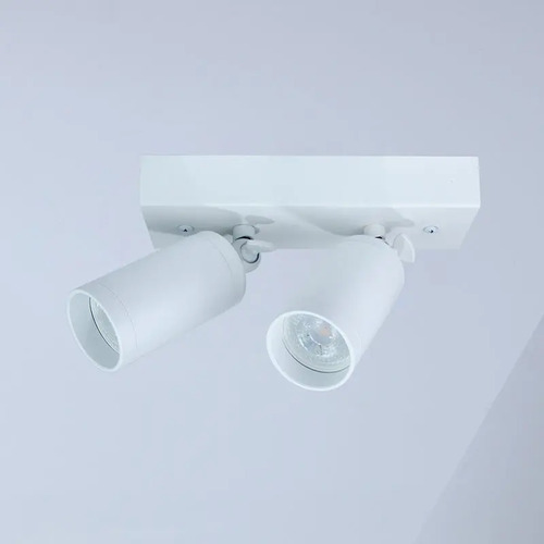 Spot Doble Antverp Blanco P/lámp Led Gu10, No Inc. - Imagen 2