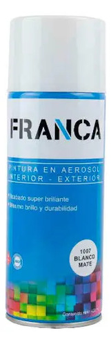 Esmalte En Aerosol 400ml Franca Mate Brillante Satinados Kir - Imagen 4