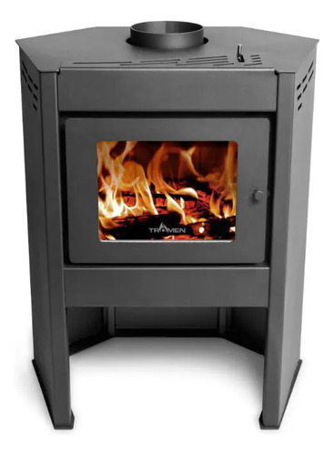 Calefactor Tromen Prisma Esquinero Climatiza De 90 M2 Kirkor