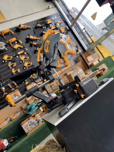 Sierra Ingletadora 12 Industrial Ingco Bm2s24001 5000rpm - Imagen 7