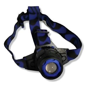 Linterna Minero Roswell 1 Led T6 10w Recargable Blanco Negro