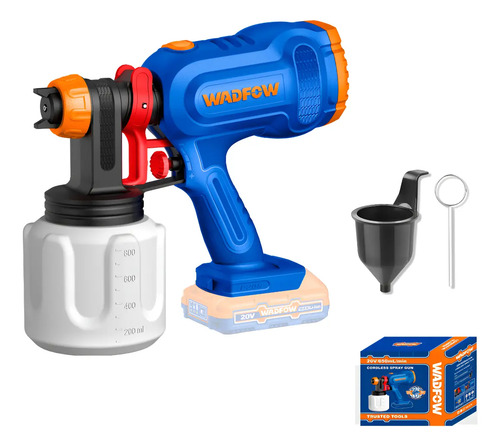 Pistola Pintar 20v P20s 650ml/min Wadfow Wsu3066