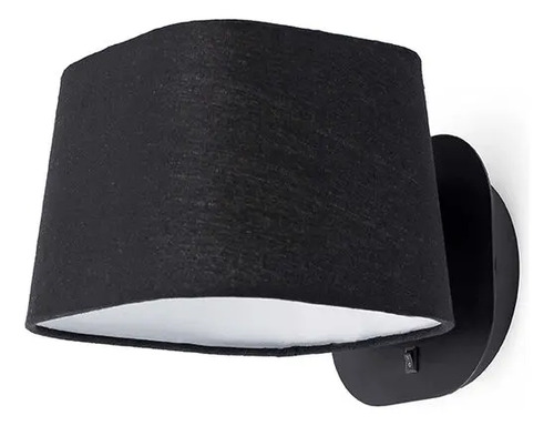 Portatil De Pared Cuadrada, Negra C/switch Faro