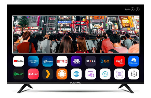 Televisor Smart Tv Qled Punktal 75 Frameles Pk-75w4k