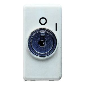 Módulo Interruptor Bipolar Con Llave Blanco
