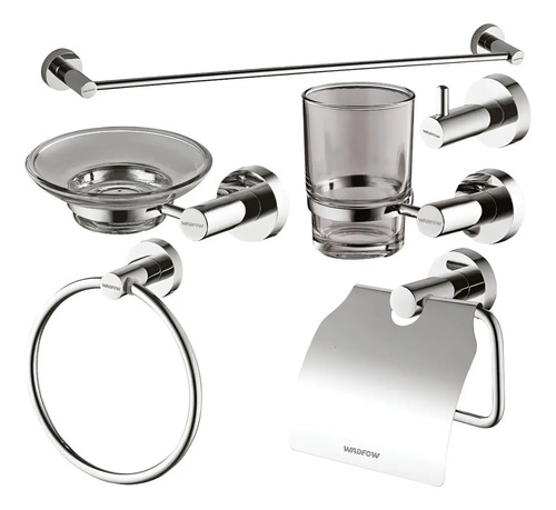 Set Accesorios De Baño Wadfow Wzg1516 Pg
