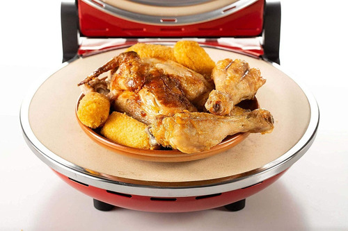 Horno De Mesa Eléctrico Ariete Horno De Pizza Rojo 220v - Imagen 4