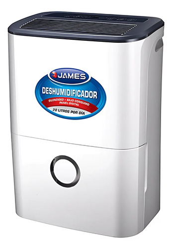Deshumidificador James 300w Digital 20 Litros /dia Dj20df