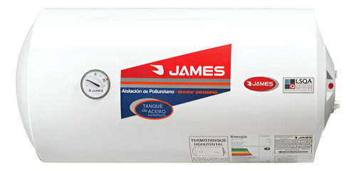 Calefon James Horizontal 60 Lts Poliuretano Inyectado Acero