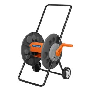 Carro Enrollador Soporte De Manguera Ruedas 55mts Tramontina