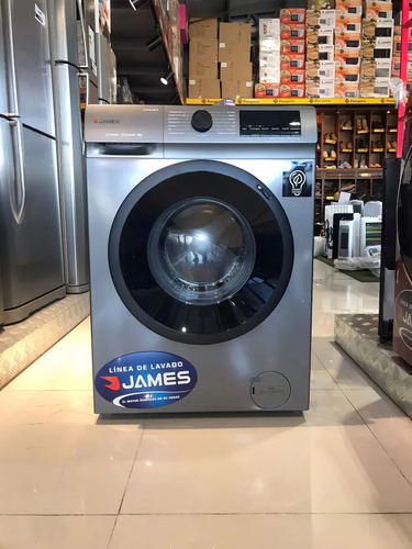 Lavarropas James Inverter De 8 Kg Carga Frontal Automático Silver - Imagen 2