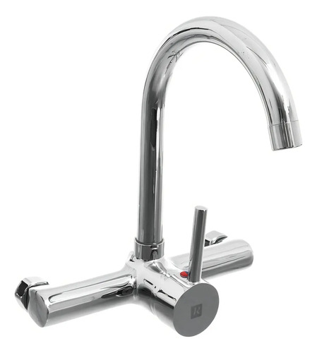 Grifo Monocomando Cocina Pared Rimontti 50896 Pico Alto Giratorio
