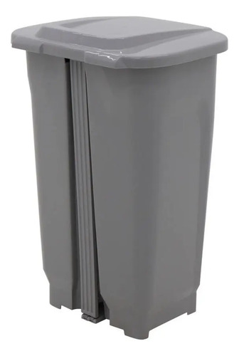 Papelera Tramontina T-force 50l Color Gris Kirkor - Imagen 2