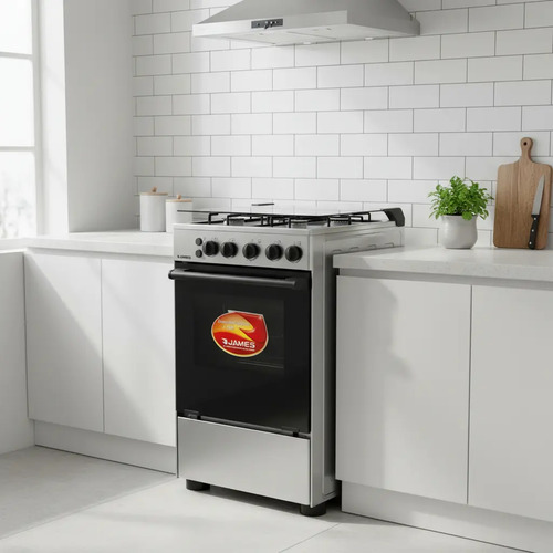 Cocina James C510 Color Inox Con Puerta Con Visor - Imagen 8