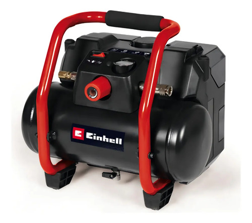 Compresor Inalámbrico Einhell Te-ac 36/150 6 Lts 8 Bar Color Rojo