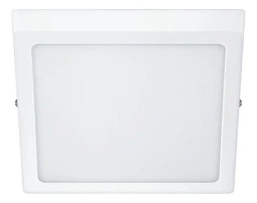 Downlight Cuadrado Led 24w 2000lm 285mm Cálida