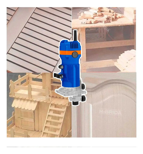 Fresadora Router De Palma 500w Wlt155001 Wadfow - Imagen 3