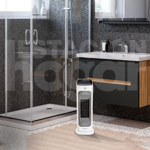 Caloventilador James Torre Cvtt200-ptc Eléctrico Para Baño Blanco - Imagen 2