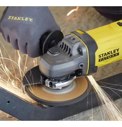 Miniamoladora Angular Inalámbrica Stanley Scg400m2k Kirkor - Imagen 2