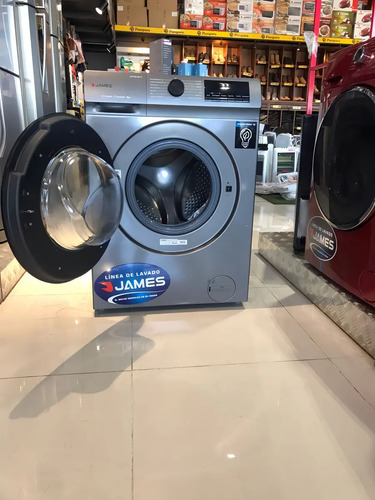Lavarropas James Inverter De 8 Kg Carga Frontal Automático Silver - Imagen 3
