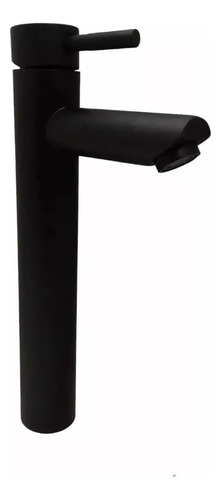 Monocomando Lavatorio Negro Mate Palito 31cm Wico Rimontti